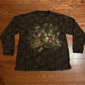 North River Outfitters camo deer long sleeve